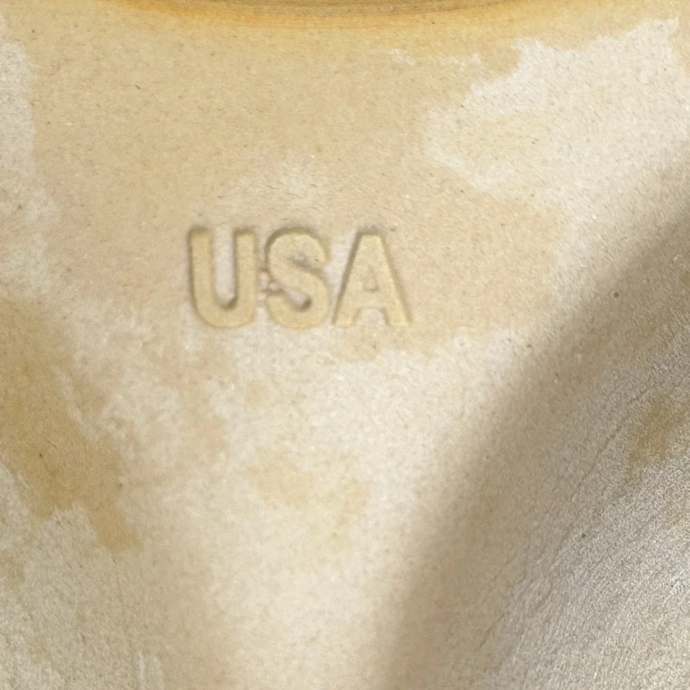 Pampered Chef‎ Tan Stoneware Double Round Baker Made in USA 1368